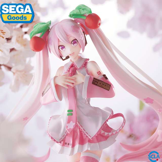 ‼Preventa‼ Figura Hatsune Miku Luminasta Sakura Mirai 2023