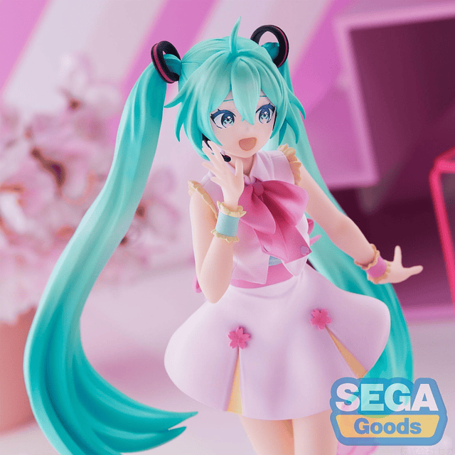 ‼Preventa‼ Figura Hatsune Miku Luminasta Sakura Miku Omutatsu Ver.