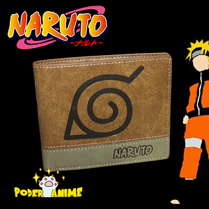 Aldea de la Hoja Naruto Cuero Sintetico