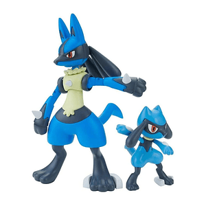 Model Kit Pokemon Riolu & Lucario