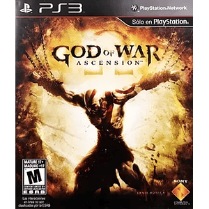 PS3 God Of War Ascension (USADO)