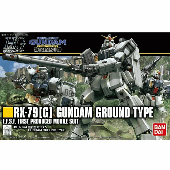 Model Kit HG RX-79 Gundam Ground Type 3