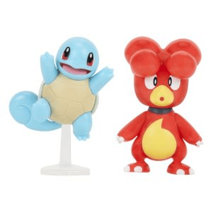 Pokemón Battle Figure Pack Magby/Squirtle 2