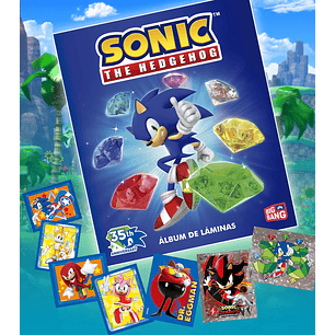 Album Tapa Blanda Sonic The Hedgehog 35° Aniversario