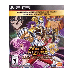 PS3 Los Caballeros del Zodiaco Alma de Oro