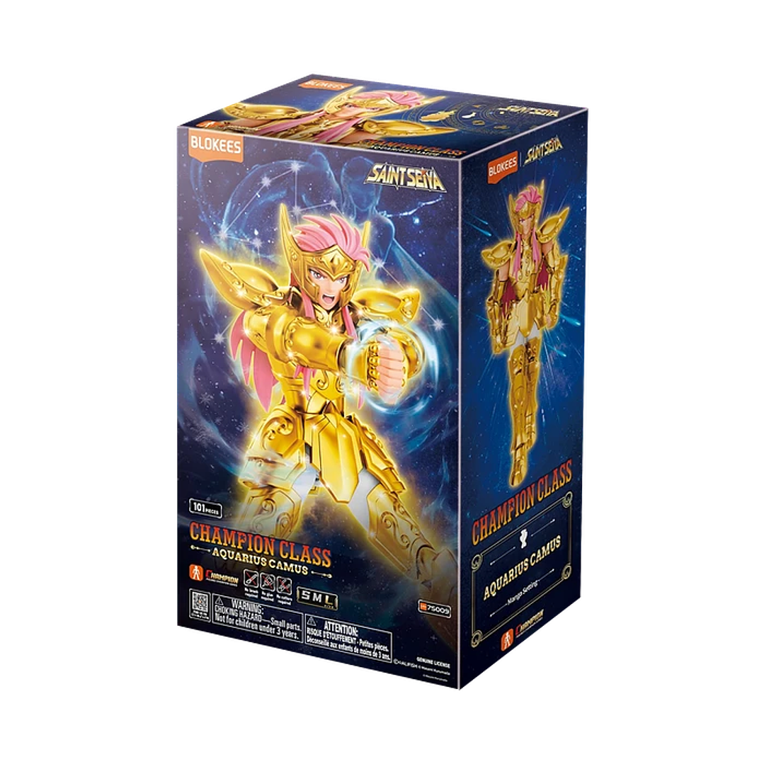 Model Kit Blokees Saint Seiya Camus Acuario 1