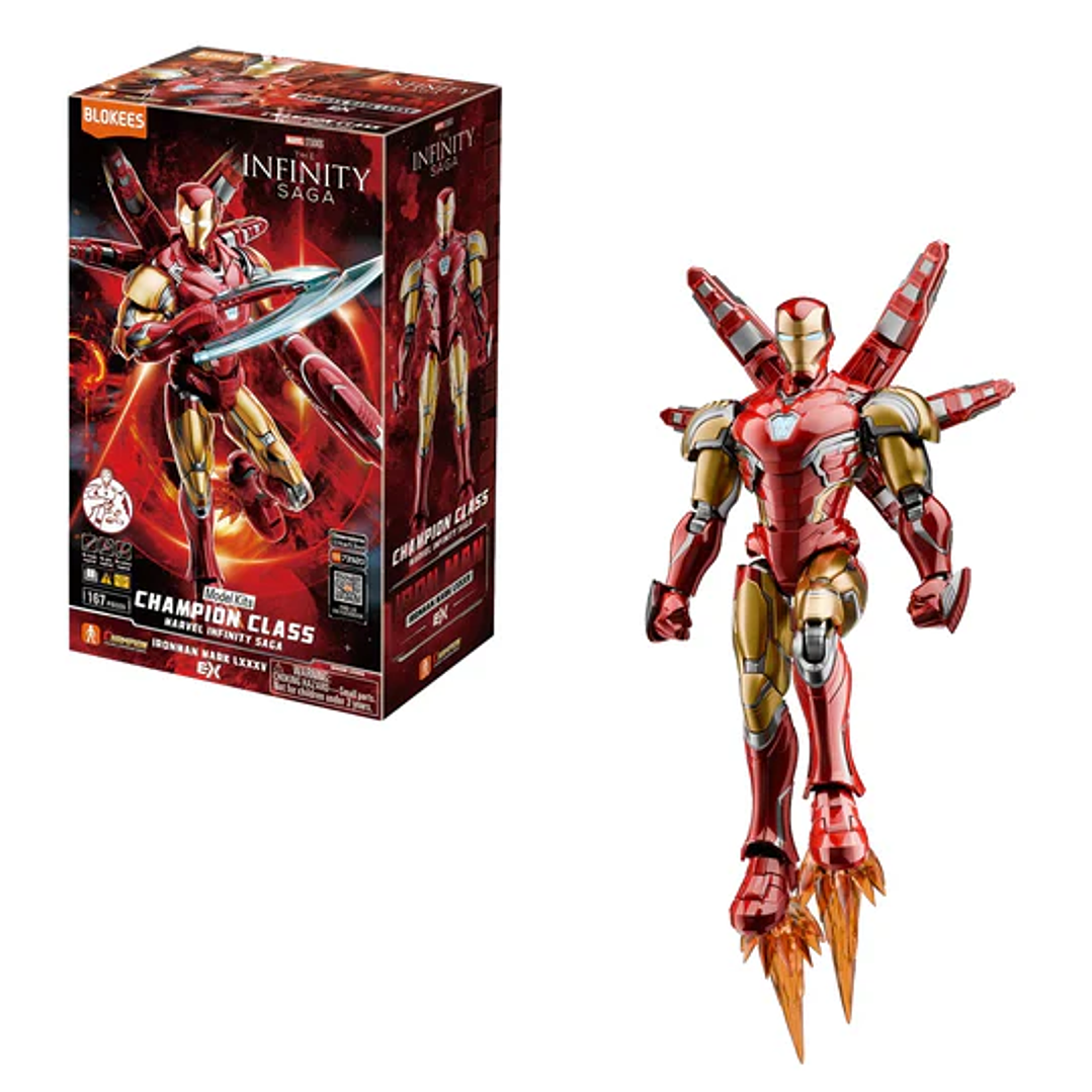 Blokees Marvel Iron Man Mark LXXXV 1