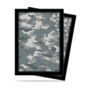 Protector Cartas Camuflaje Artico Std (x50)