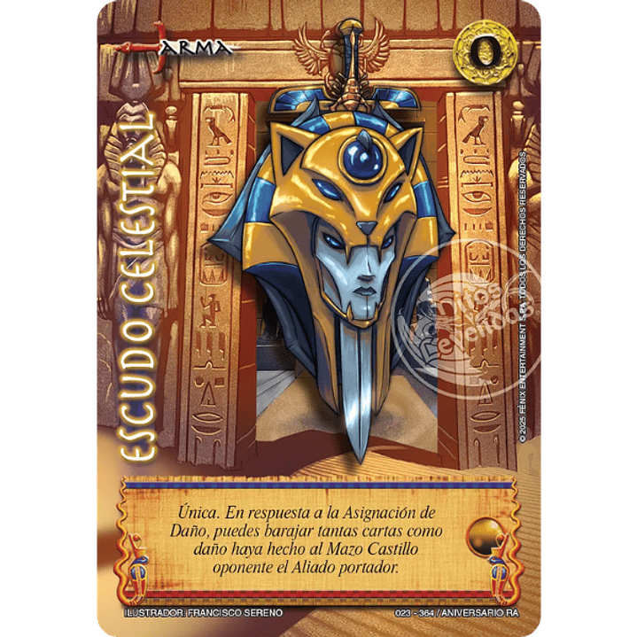 Escudo celestial (Aniversario de Ra - Ultra Real) 1