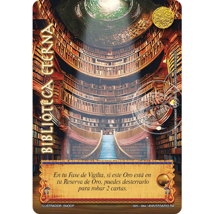 Biblioteca eterna (Aniversario de Ra - Ultra Real) 1