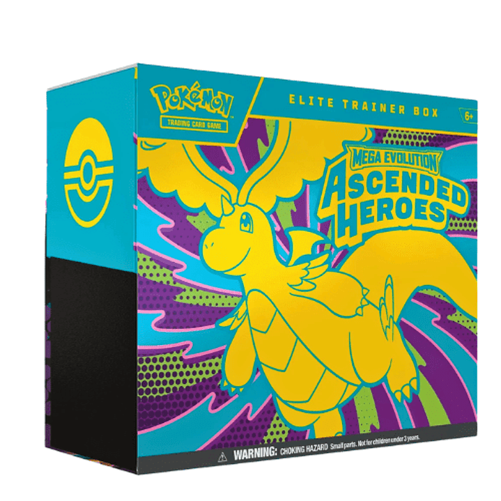Pokemon TCG | Mega Evolution | Ascended Heroes Elite Trainer Box Inglés 1