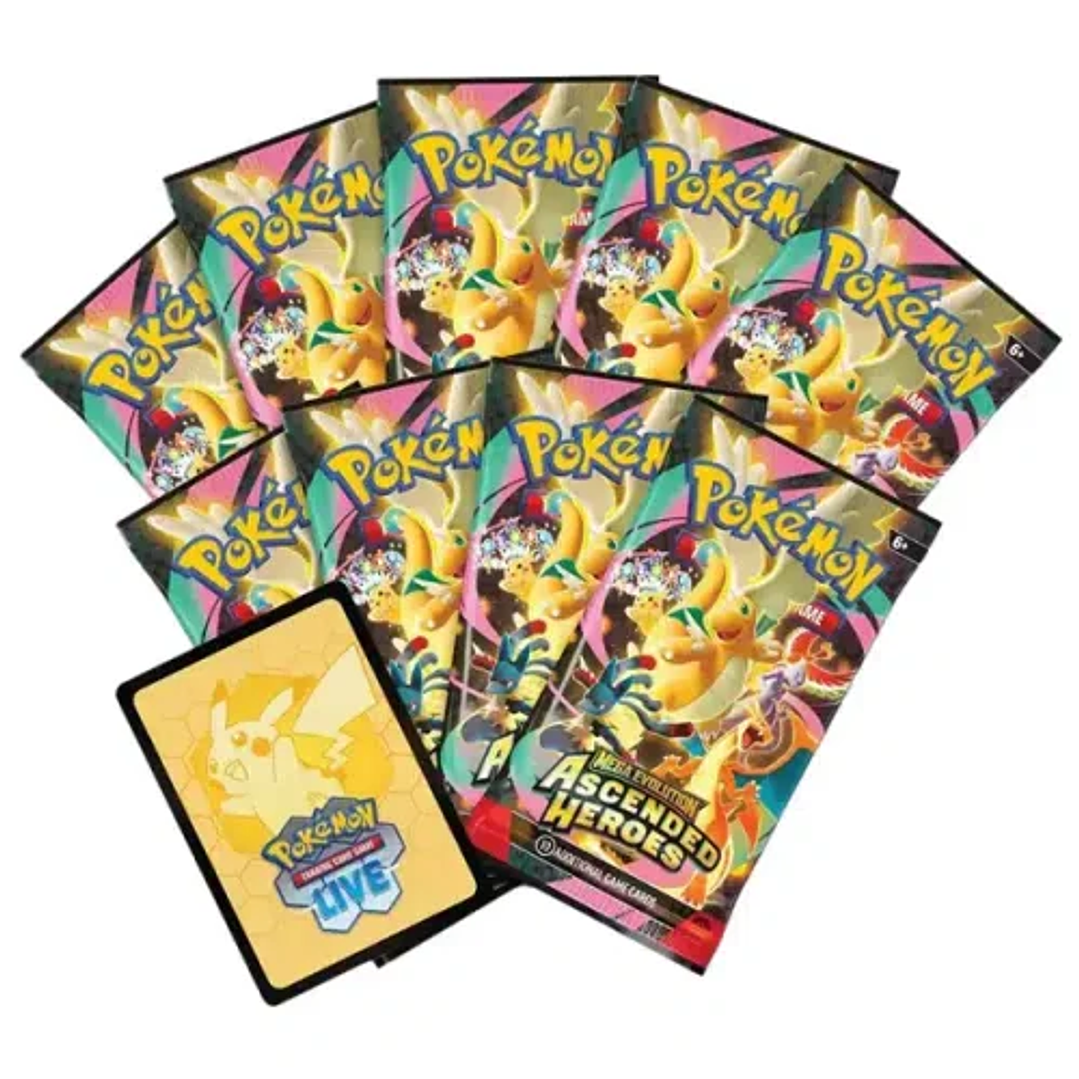 Pokemon TCG | Mega Evolution | Ascended Heroes Elite Trainer Box Inglés 2