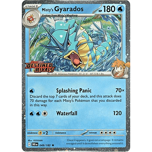 Pokemon TCG | Mazo Preconstruido Misty´s Gyarados