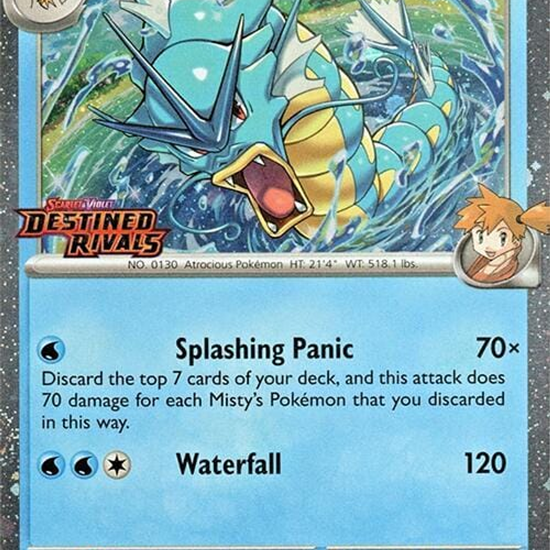 Pokemon TCG | Mazo Preconstruido Misty´s Gyarados 1