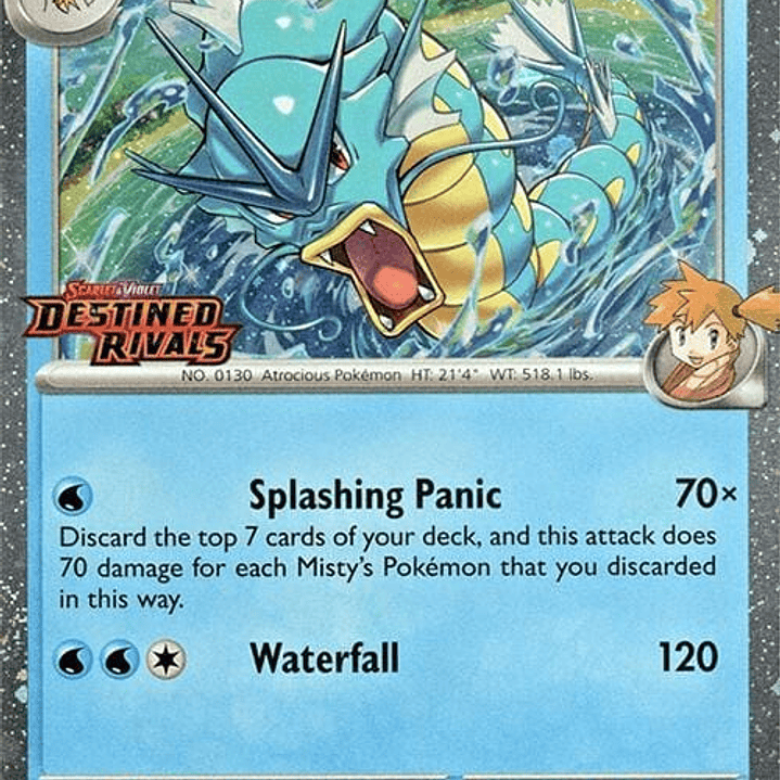 Pokemon TCG | Mazo Preconstruido Misty´s Gyarados 1