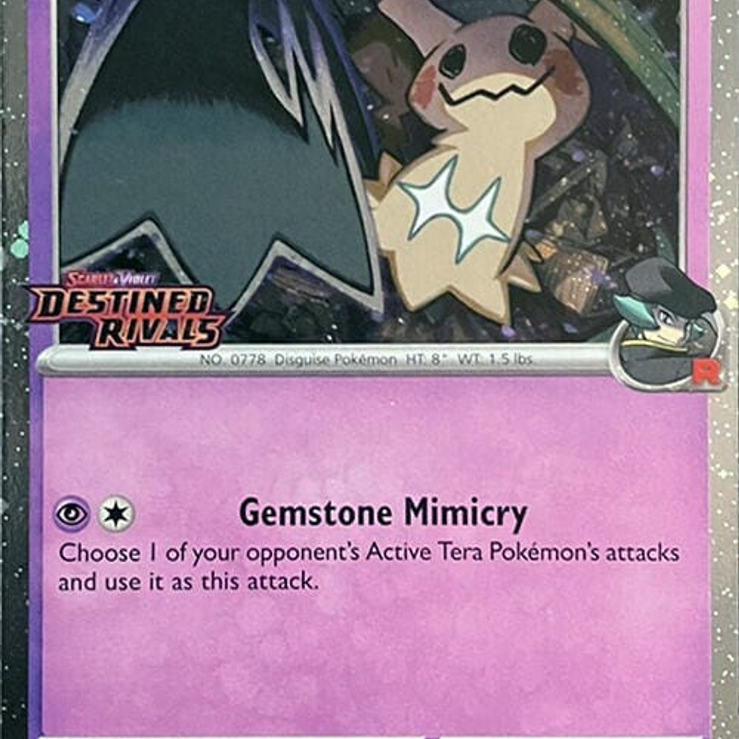 Pokemon TCG | Mazo Preconstruido Team Rocket's Mimikyu 1