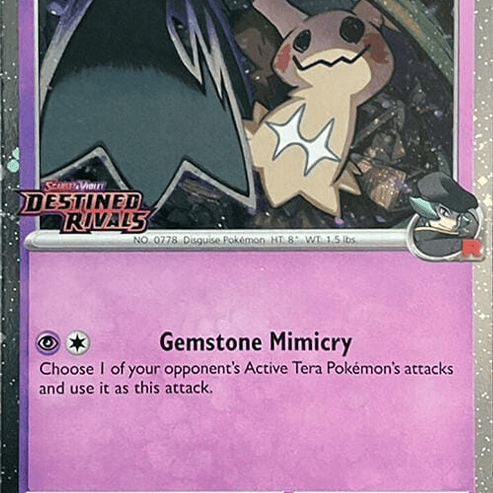 Pokemon TCG | Mazo Preconstruido Team Rocket's Mimikyu 1