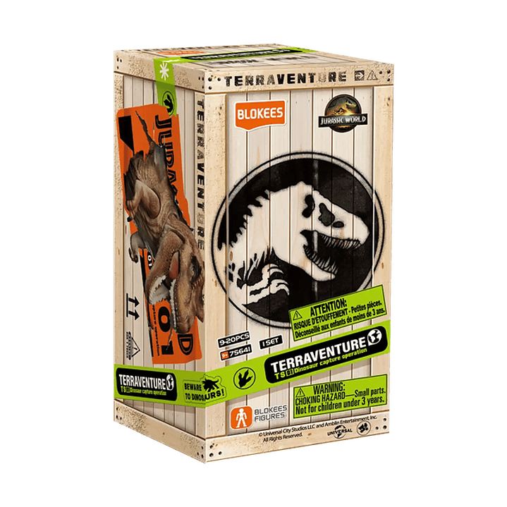 Blokees Jurassic World Terraventure TS01 Dinosaur Capture Operation 1