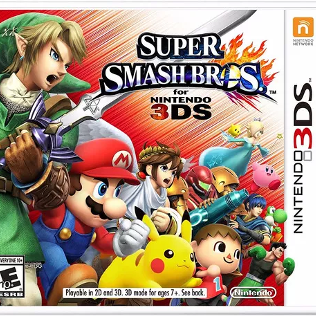 3DS Super Smash Bros 1