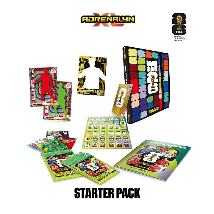 Starter Pack Adrenalyn XL World Cup 2026 1