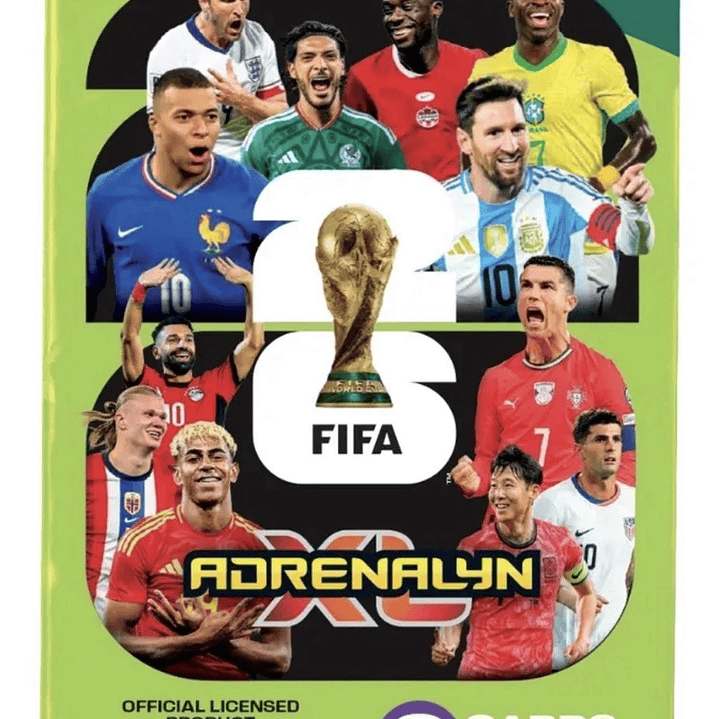 Sobre FIFA WORLD CUP 2026 ADRENALYN XL 1