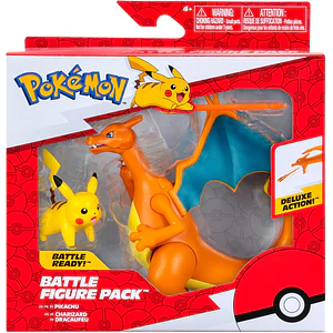Battle Figure Pack Pokemon Pikachu Charizard