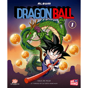 Album Tapa Blanda Dragon Ball