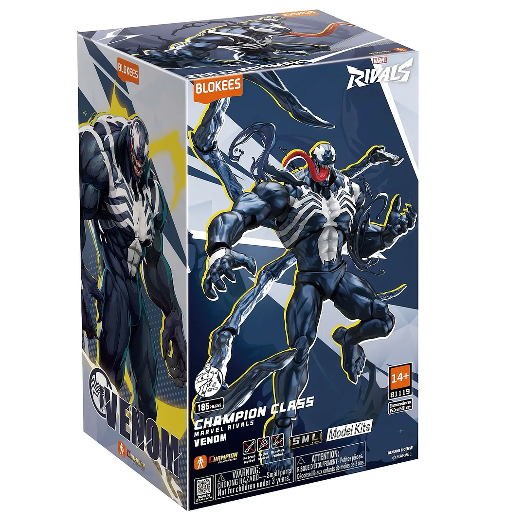 Blokees Marvel Rivals Venom Champion Class 5