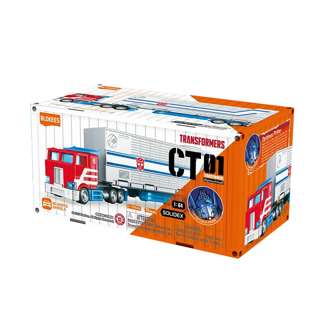 Blokees Transformers Wheels CT01 Optimus Prime 4