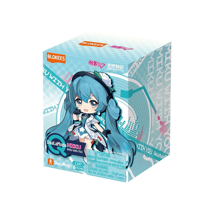 Model Kit Blokees Hatsune Miku Fantastics Q Series 01 | Miku With You 1