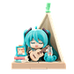 Model Kit Blokees Hatsune Miku Daavibe 01 Terrace Party - Miniatura 5