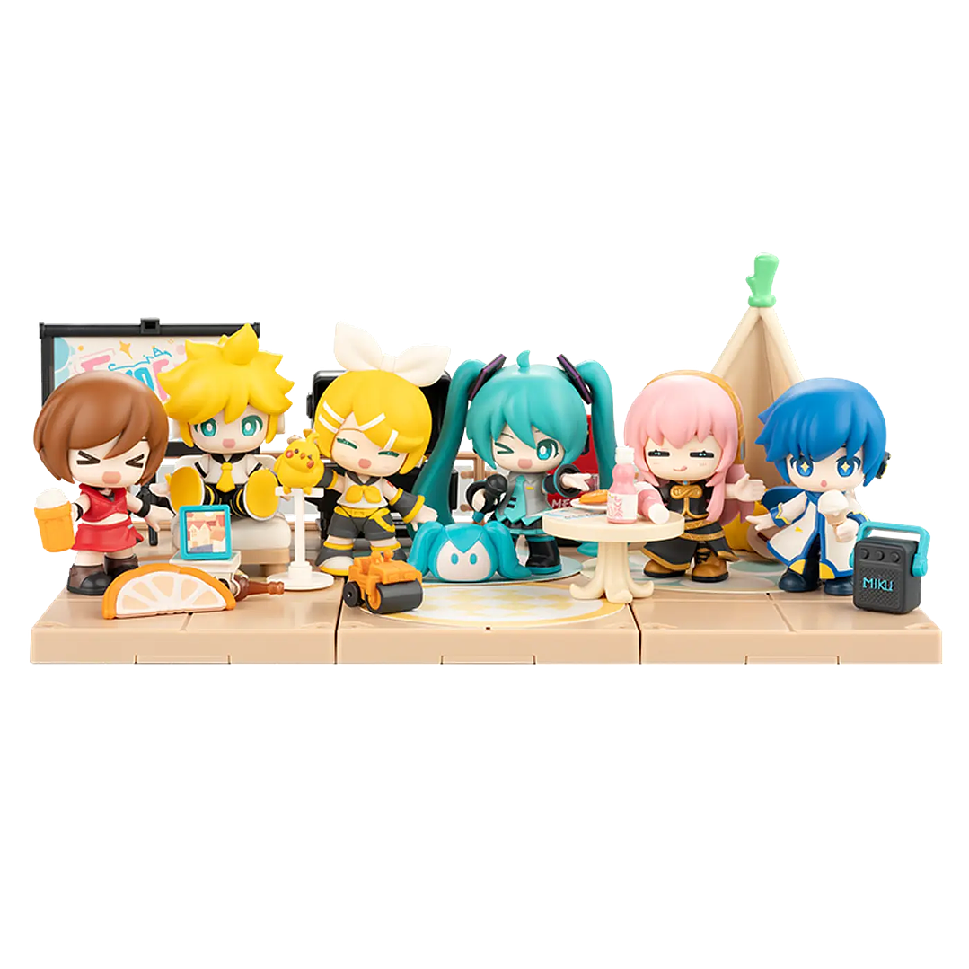 Model Kit Blokees Hatsune Miku Daavibe 01 Terrace Party 2