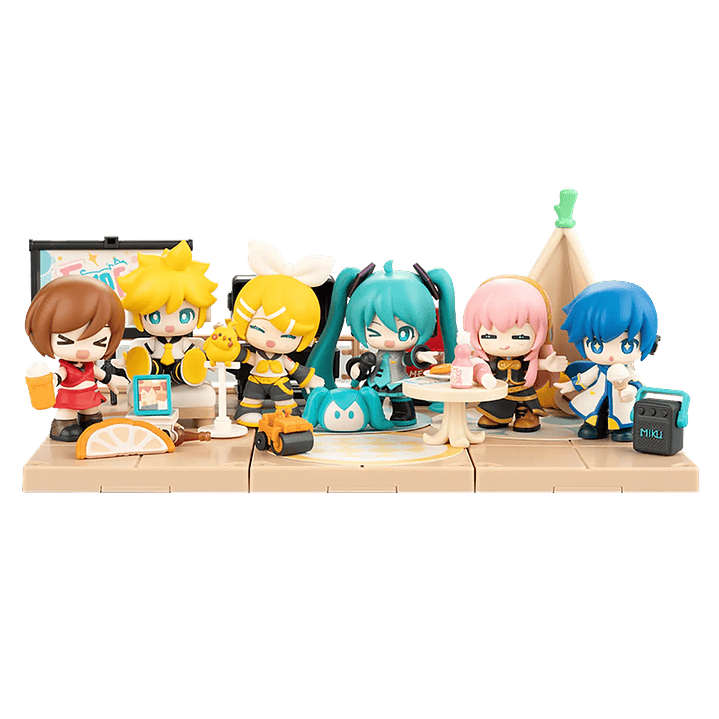 Model Kit Blokees Hatsune Miku Daavibe 01 Terrace Party 2