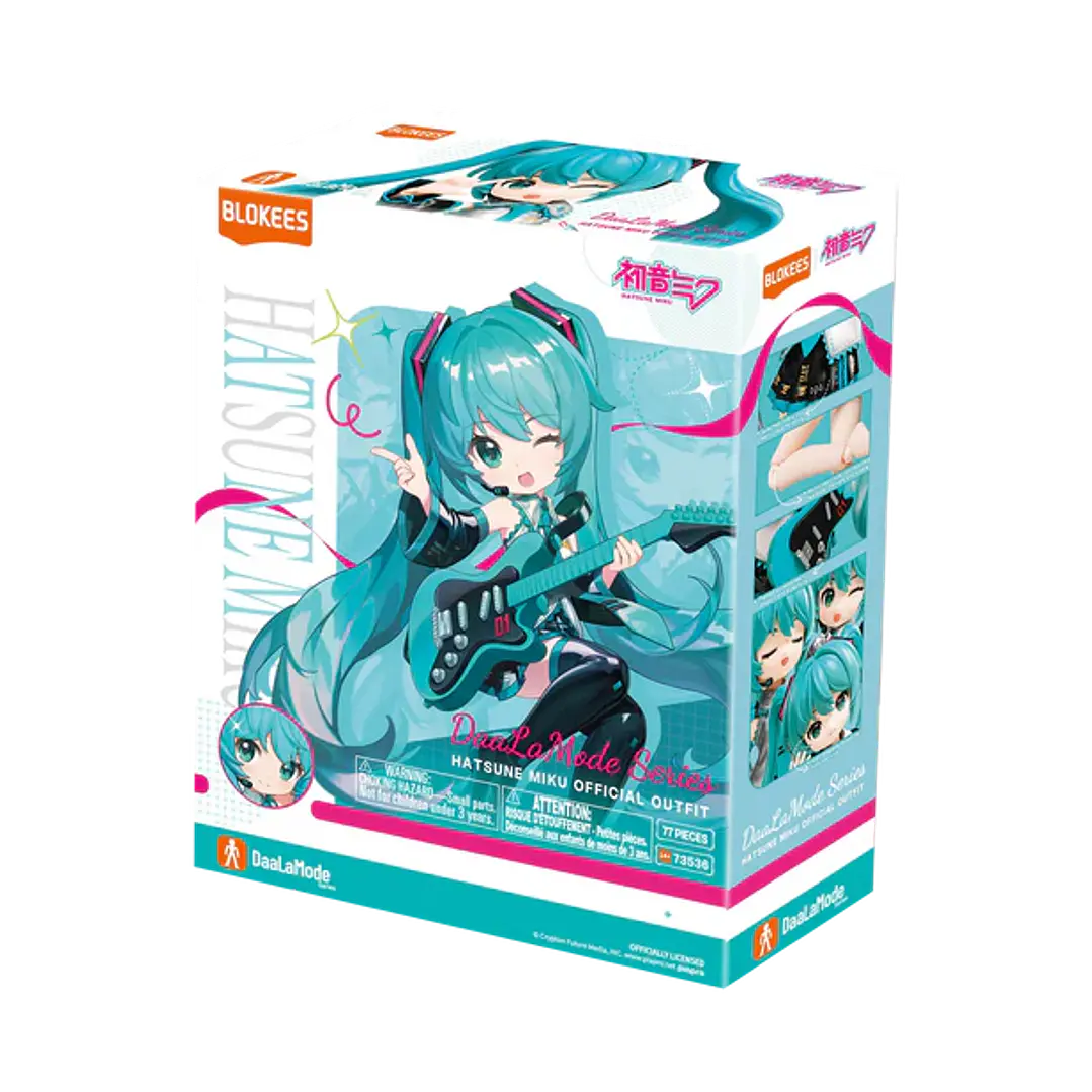 Model Kit Blokees Hatsune Miku Official Outfit DaalaMode Series 1