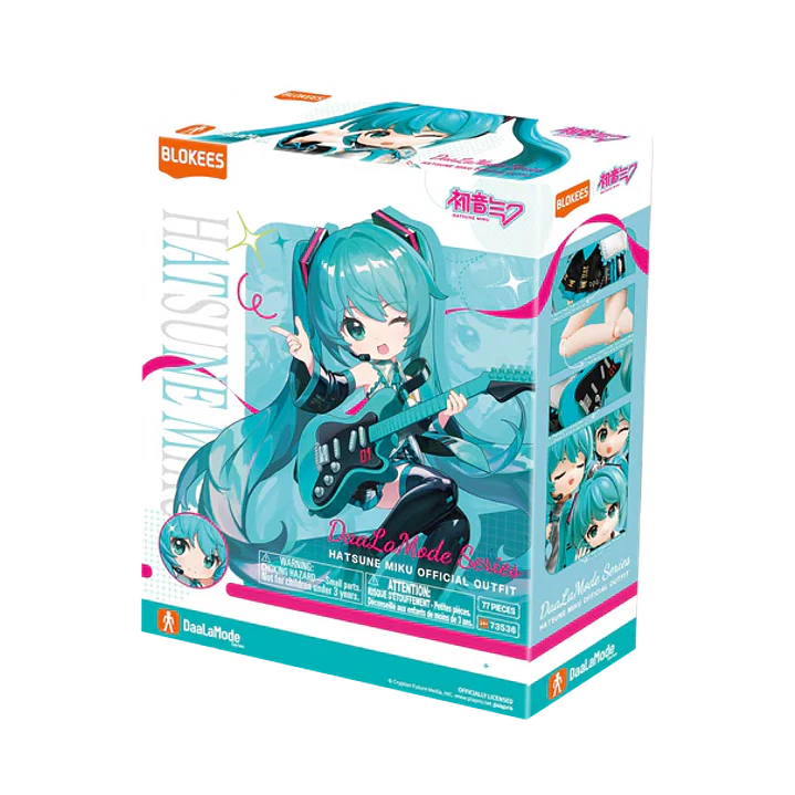 Model Kit Blokees Hatsune Miku Official Outfit DaalaMode Series 1
