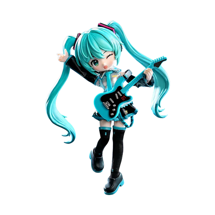Model Kit Blokees Hatsune Miku Official Outfit DaalaMode Series 5