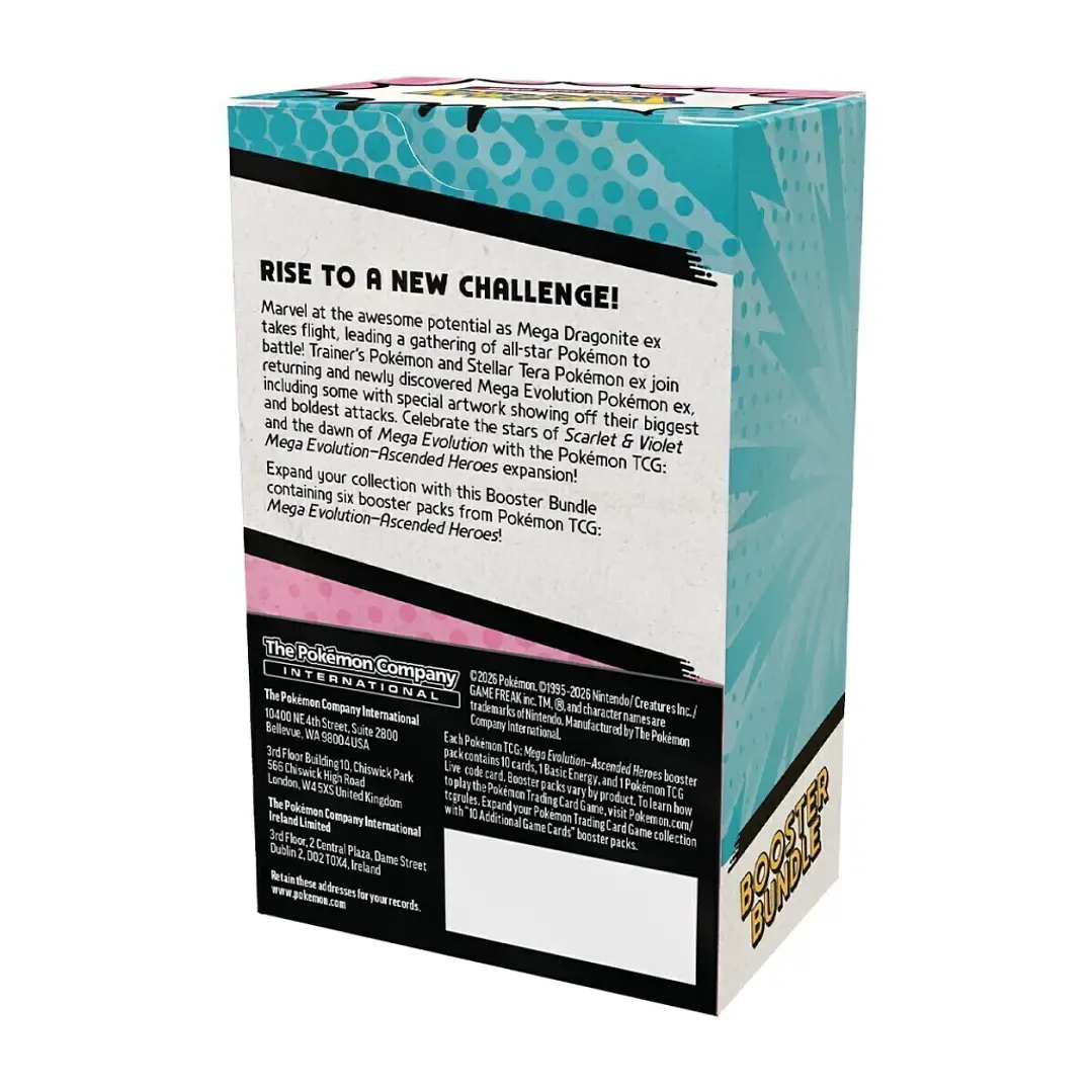 Pokemon TCG | Booster Bundle Ascended Heroes Ingles 3