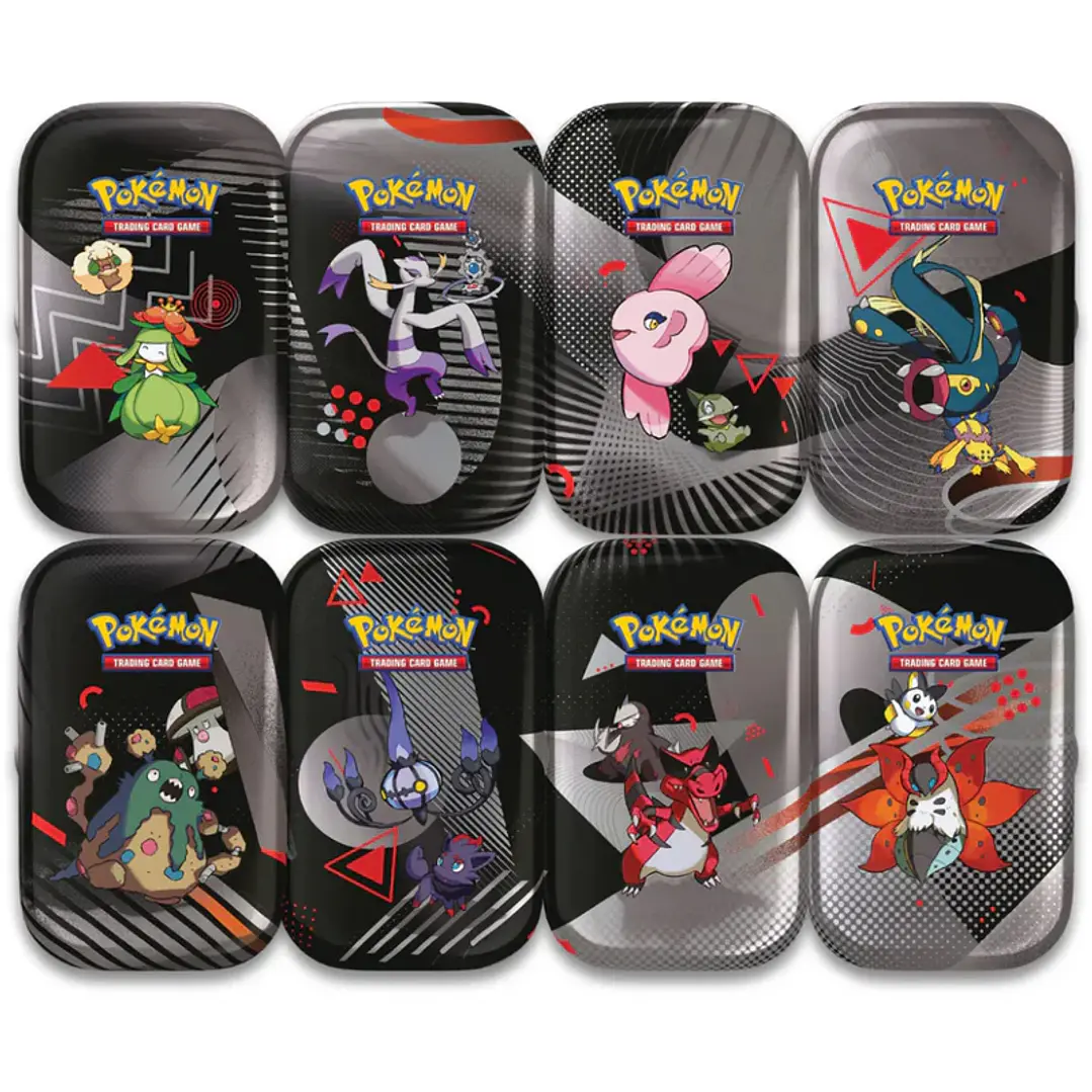 POKEMON TCG | Black Bolt & White Flare | Mini Tin Ingles 1