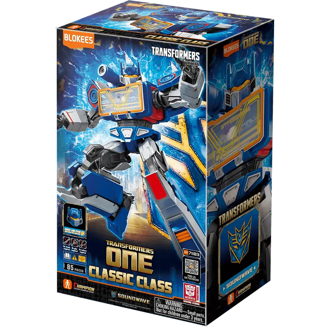 Blokees Soundwave 71183 Transformers One Classic Class 1