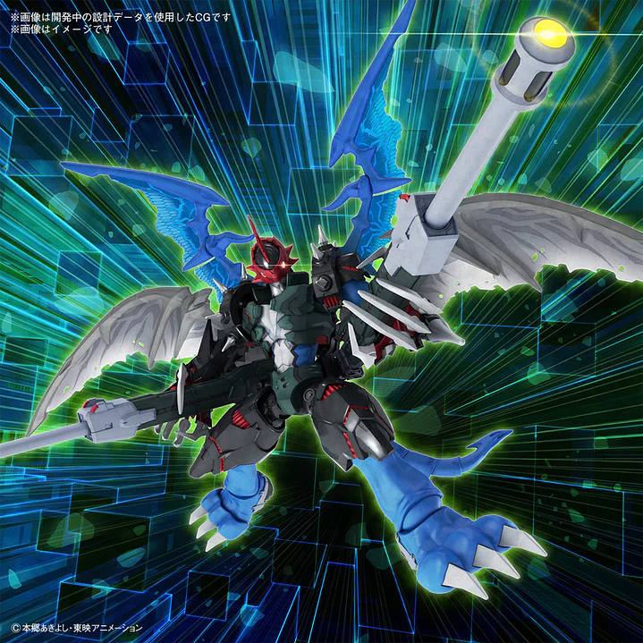 Model Kit Figure Rise Standard Amplified Digimon Paildramon 2