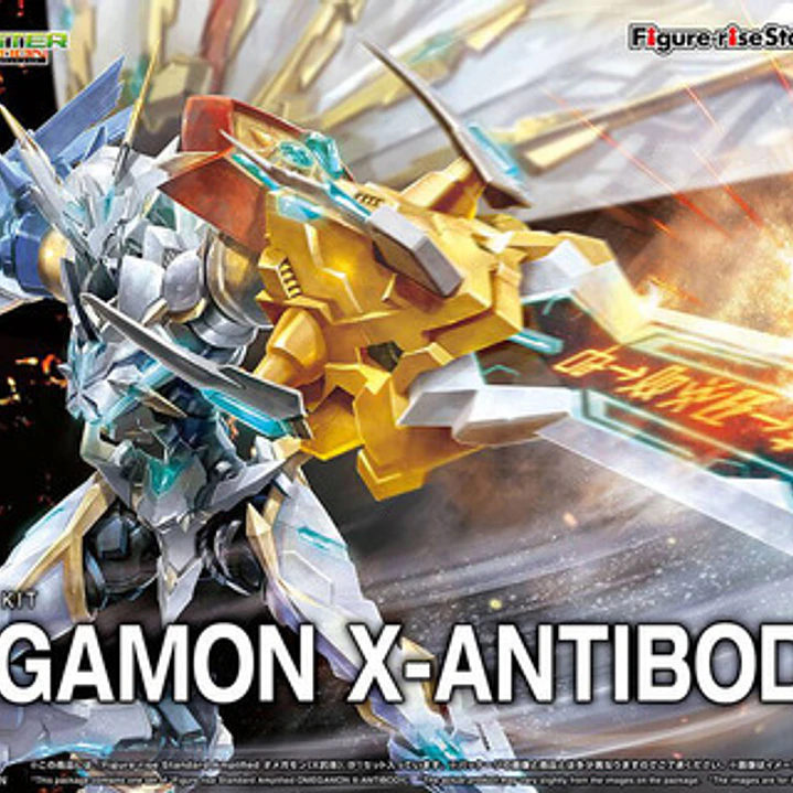 Model Kit Figure Rise Standard Amplified Digimon Omegamon X-Antibody 1