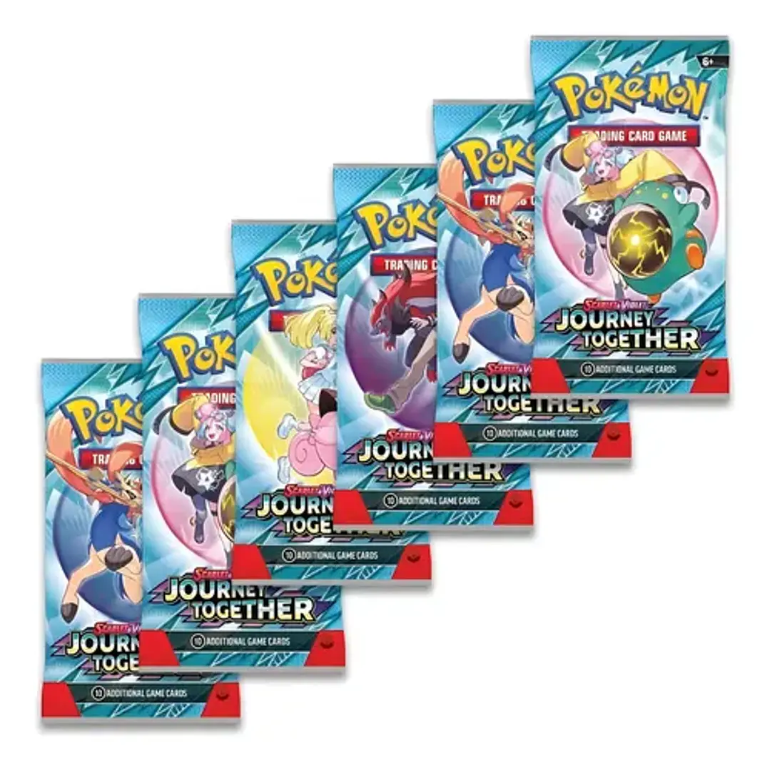 Pokemon TCG | Journey Together | Booster Ingles 1