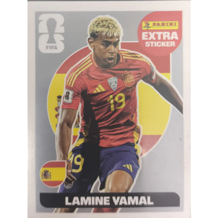 Extra Sticker Panini Mundial 2026 5