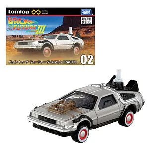 Tomica Premium Unlimited 02 Back To The Future Time Machine