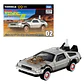 Tomica Premium Unlimited 02 Back To The Future Time Machine - Miniatura 1