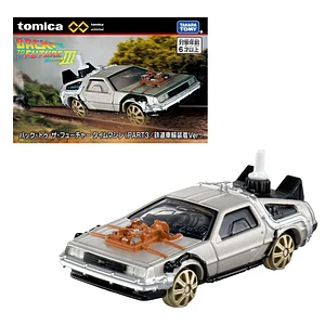 Tomica Premium Unlimited  Back To The Future 3 Time Machine