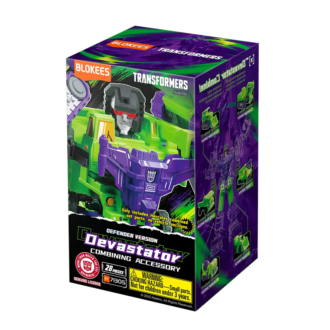 Blokees Transformers Defender Version Devastator Kit 4
