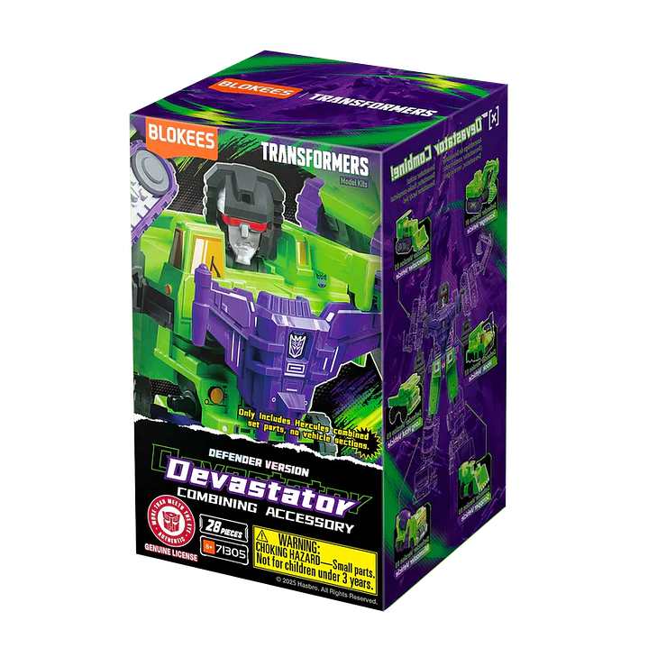 Blokees Transformers Defender Version Devastator Kit 4