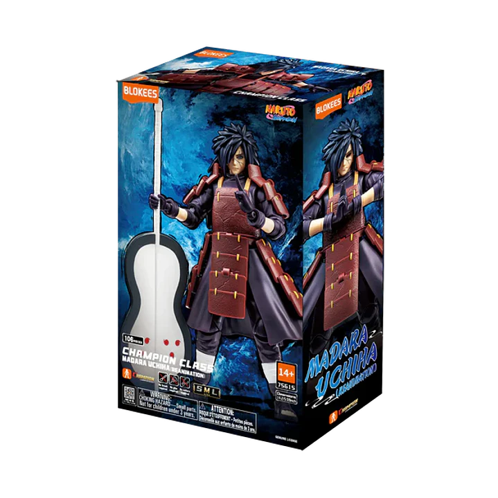 Blokees Naruto Shippuden Madara Uchiha (Reanimation) Champion Class 1