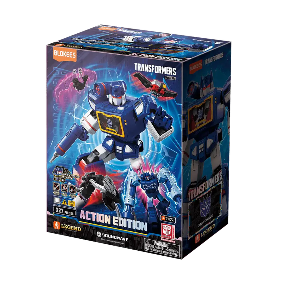 Blokees Soundwave Action Edition 1